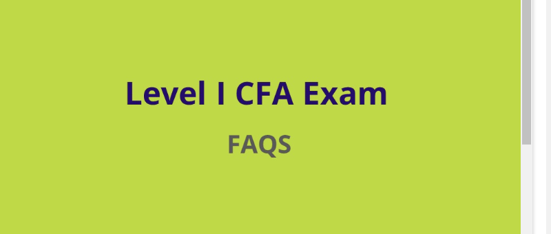 How many questions are in the CFA Level 1 exam?