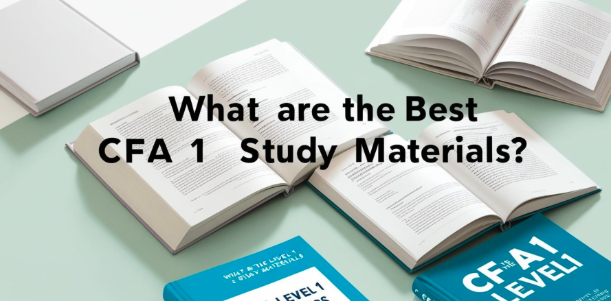 What are the best CFA Level 1 study materials?